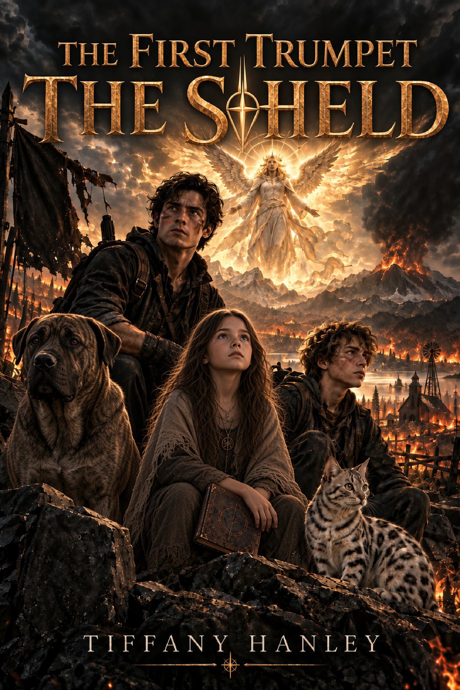 The First Trumpet: The Shield — Front Cover